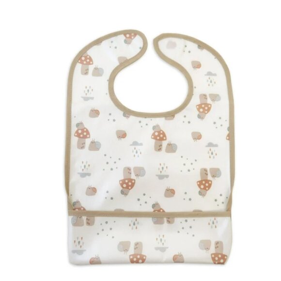 Unisex 3 Pack Stay-Dry Canvas Infant Bib NWT - Picture 5 of 5